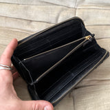 Bottega Veneta Zippy Geldbörse schwarz