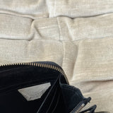 Bottega Veneta Zippy Geldbörse schwarz