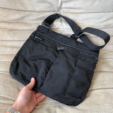 Prada Nylon Crossbody Bag black big