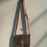 Louis Vuitton Cartouchiere MM Shoulder Bag Monogram