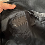 Prada Lederjacke 50 schwarz
