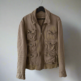 Archive Dolce Gabbana Leather Jacket 2006 Runway ital. 54 (M-L)