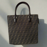 Fendi Tote Shopper Bag Zucca Monogram