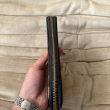 Bottega Veneta Zippy Geldbörse schwarz