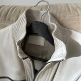 Prada Lederjacke 54 weiß/creme