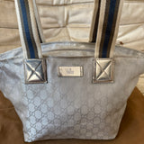 Gucci Silver Bag Shopper