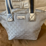 Gucci Silver Bag Shopper