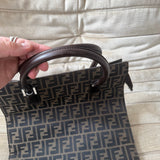 Fendi Tote Shopper Bag Zucca Monogram