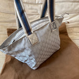 Gucci Silver Bag Shopper