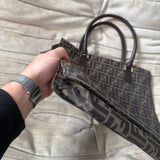 Fendi Tote Shopper Bag Zucca Monogram