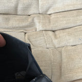 Clutch aus Leder mit Chanel-Logo