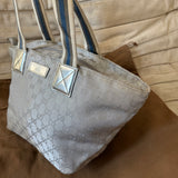 Gucci Silver Bag Shopper