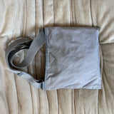 Prada Nylon Crossbody Bag light blue/grey