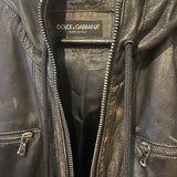 Dolce Gabbana Lederjacke ital. 50 (SM)