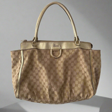 Gucci GG Monogram D Ring Bag big
