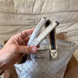 Gucci Silver Bag Shopper