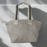 Gucci Silver Bag Shopper