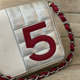 Chanel No.5 Vintage Logo HandBag