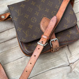 Louis Vuitton Cartouchiere MM Shoulder Bag Monogram