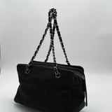 Chanel Diamond Stitch Leather Shoulder Bag