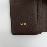 Louis Vuitton Kisslock Wallet Damier Ebene