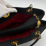 Christian Dior Lady Dior Bag Black