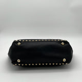 Valentino Garavani Rockstud Trapeze Tote Bag Black