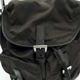 Prada Tessuto Double Pocket Shoulder Bag