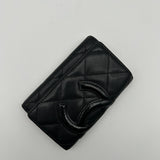 Chanel Cambon Key Holder Quilted Leather