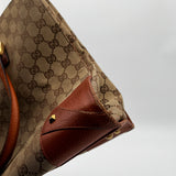 Gucci GG Canvas Tote Bag Nailhead Tote