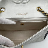 Chanel Two-Tone Flap Bag with Pouch