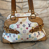 Louis Vuitton Claudia Tasche Mehrfarbiges Murakami-Monogramm