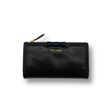 Prada Bow Wallet Black