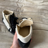 Chanel Double Zip Hightop Sneaker 38
