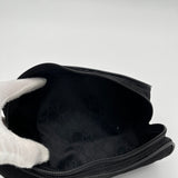 Gucci Black GG Canvas Pouch