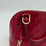 Louis Vuitton Alma BB Vernis Red