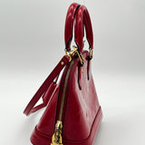 Louis Vuitton Alma BB Vernis Red