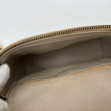 Chanel Quilted Suede Bag