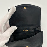 Chanel CC Caviar Leather Wallet