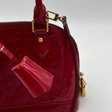 Louis Vuitton Alma BB Vernis Red