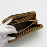 Miu Miu Matelasse Leather Zippy Wallet