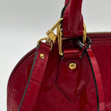 Louis Vuitton Alma BB Vernis Red