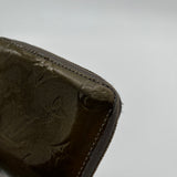 Louis Vuitton Green Vernis Wallet