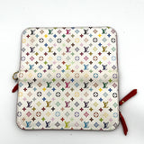 Louis Vuitton Zippy Wallet Monogram White