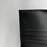 Prada Grey Saffiano Leather Wallet