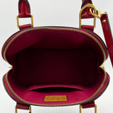 Louis Vuitton Alma BB Vernis Red