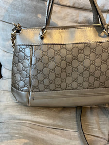 Gucci Silver Bag