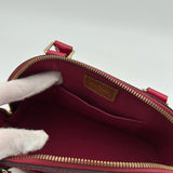 Louis Vuitton Alma BB Vernis Red