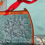 Hermès Silk Scarf Neige D’Antan