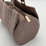 Chanel Chocolate Bar Barrel Bag